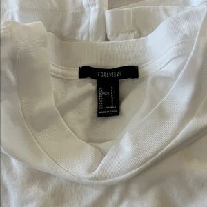 Forever 21 Classic White Tee